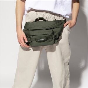 Balenciaga Belt Bag Explorer Army Fanny Bag DARK GREEN Large